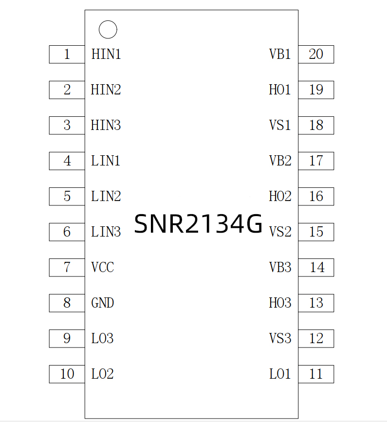 SNR2134G引脚图