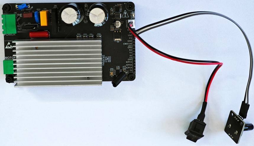 SNR8652M模块+开关+电位器+散热片