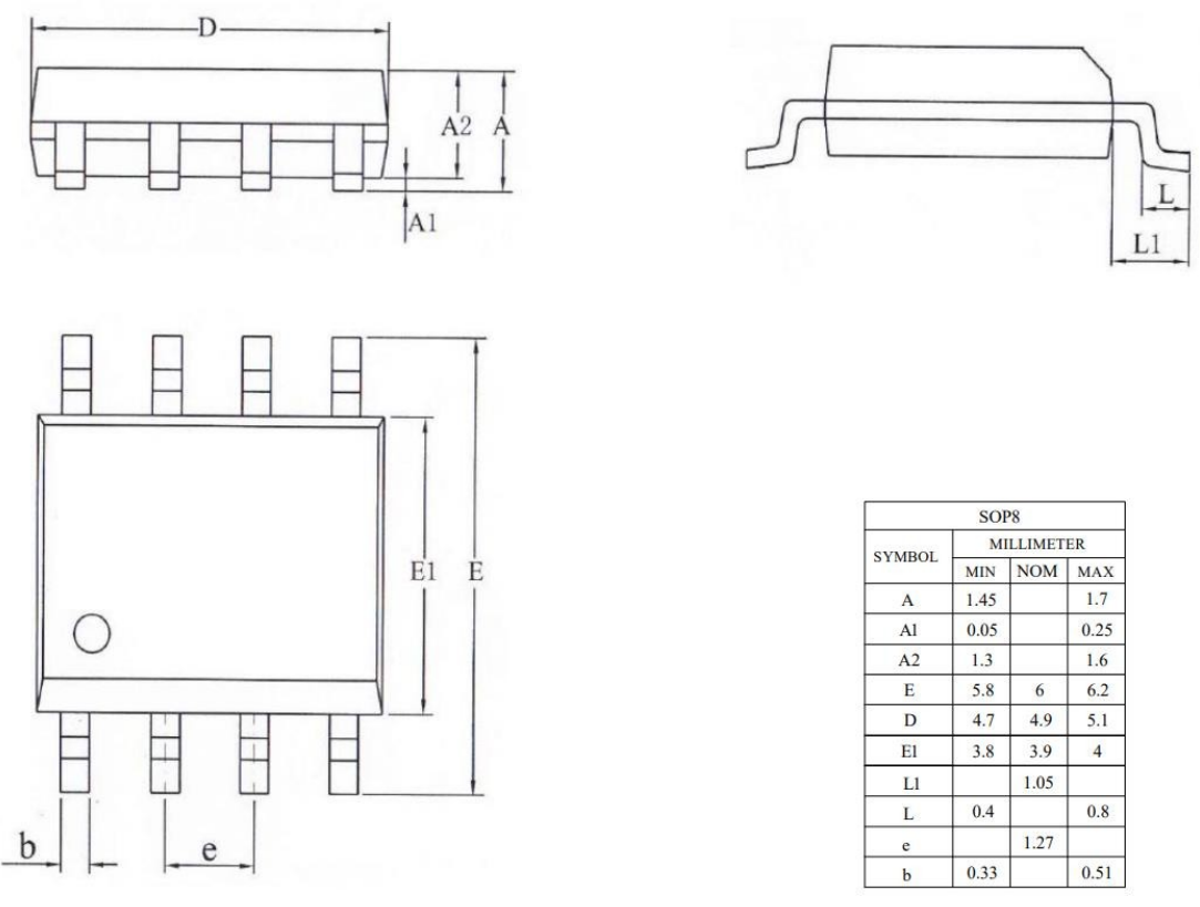 TPS523 SOP8封装信息
